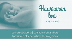 Sabeletik mundura: Haurraren Loa (0-6 urte) Online