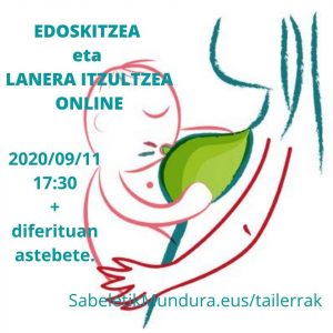 Sabeletik mundura: Edoskitzea eta lanera itzultzea (online)