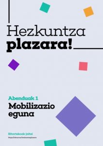 Hezkuntza Plazara egitasmoa