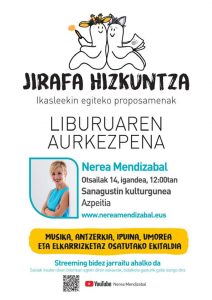 Azpeitia: Liburu aurkezpena, Jirafa hizkuntza