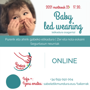 Elikadura Osagarria- Baby Led Weaning  Online