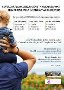 Arrasate: sexualitatea haurtzaroan eta nerabezaroan