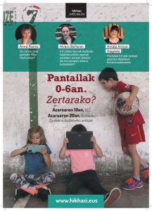 BEC eta Zumaian: Pantailak 0-6an. Zertarako?