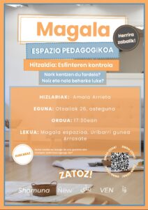 Arrasate: Esfinteren kontrola (Hitzaldia)